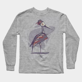 Oriental stork Long Sleeve T-Shirt